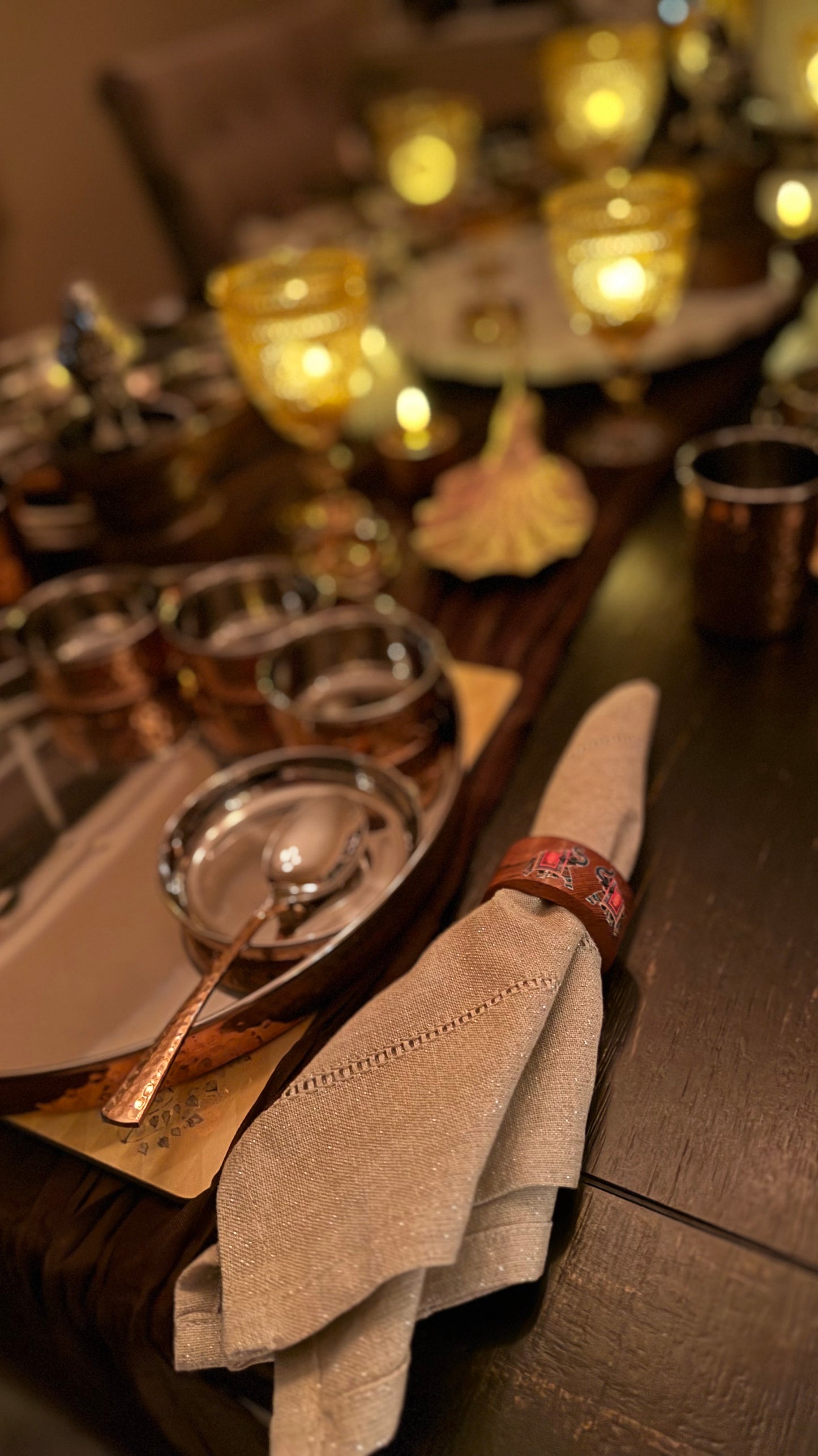 Napkin rings - Elephants