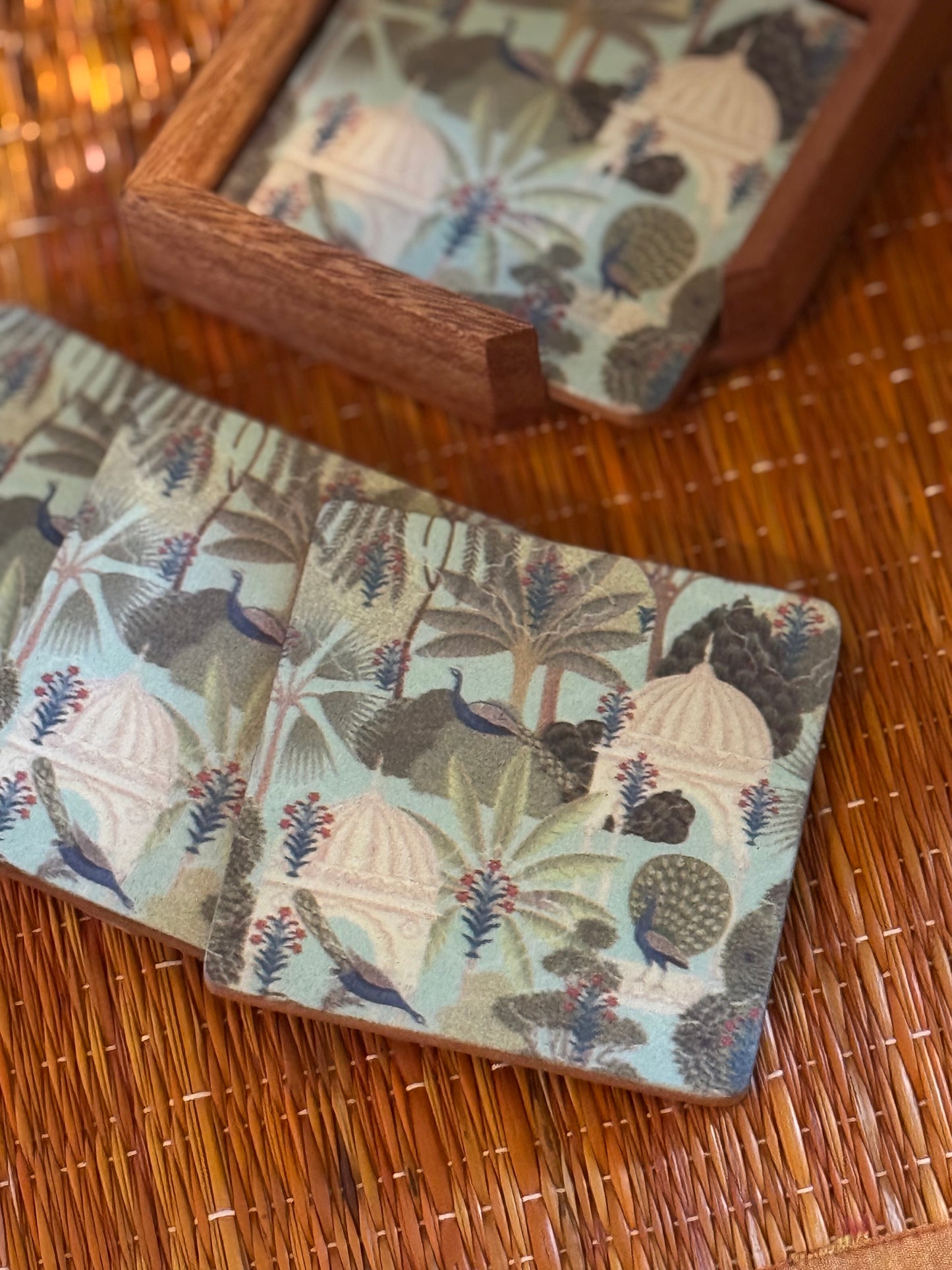 Wooden Coasters - Pichwai