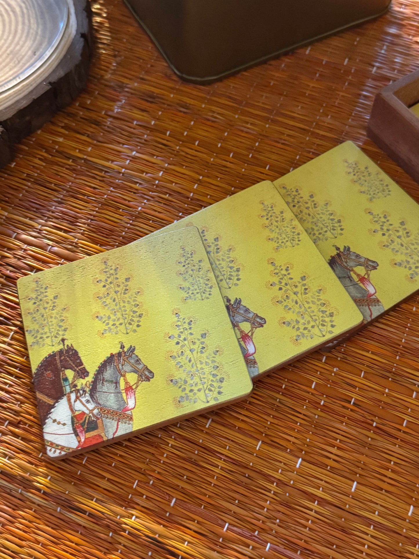 Wooden Coasters - Horse