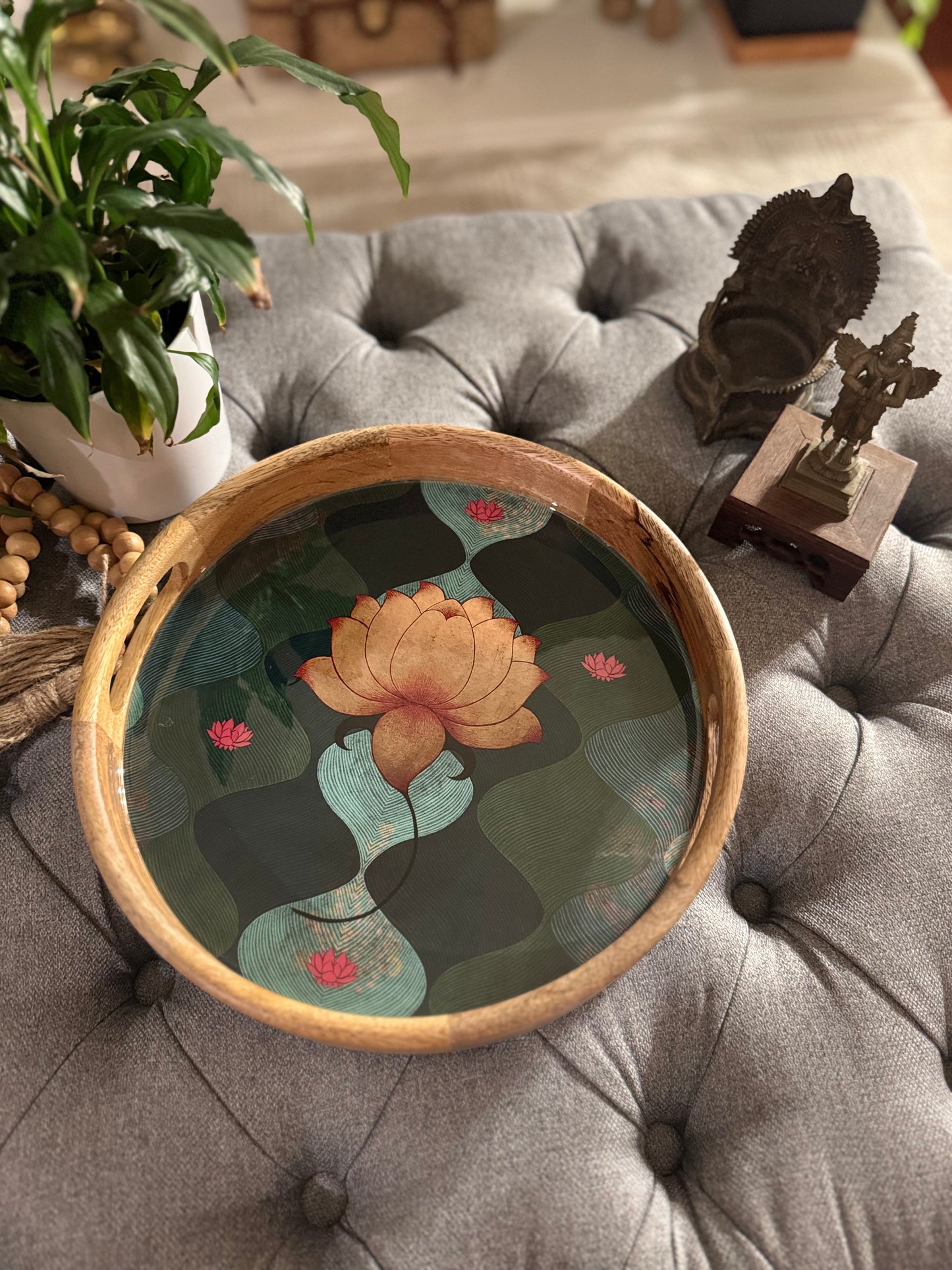 Wooden tray