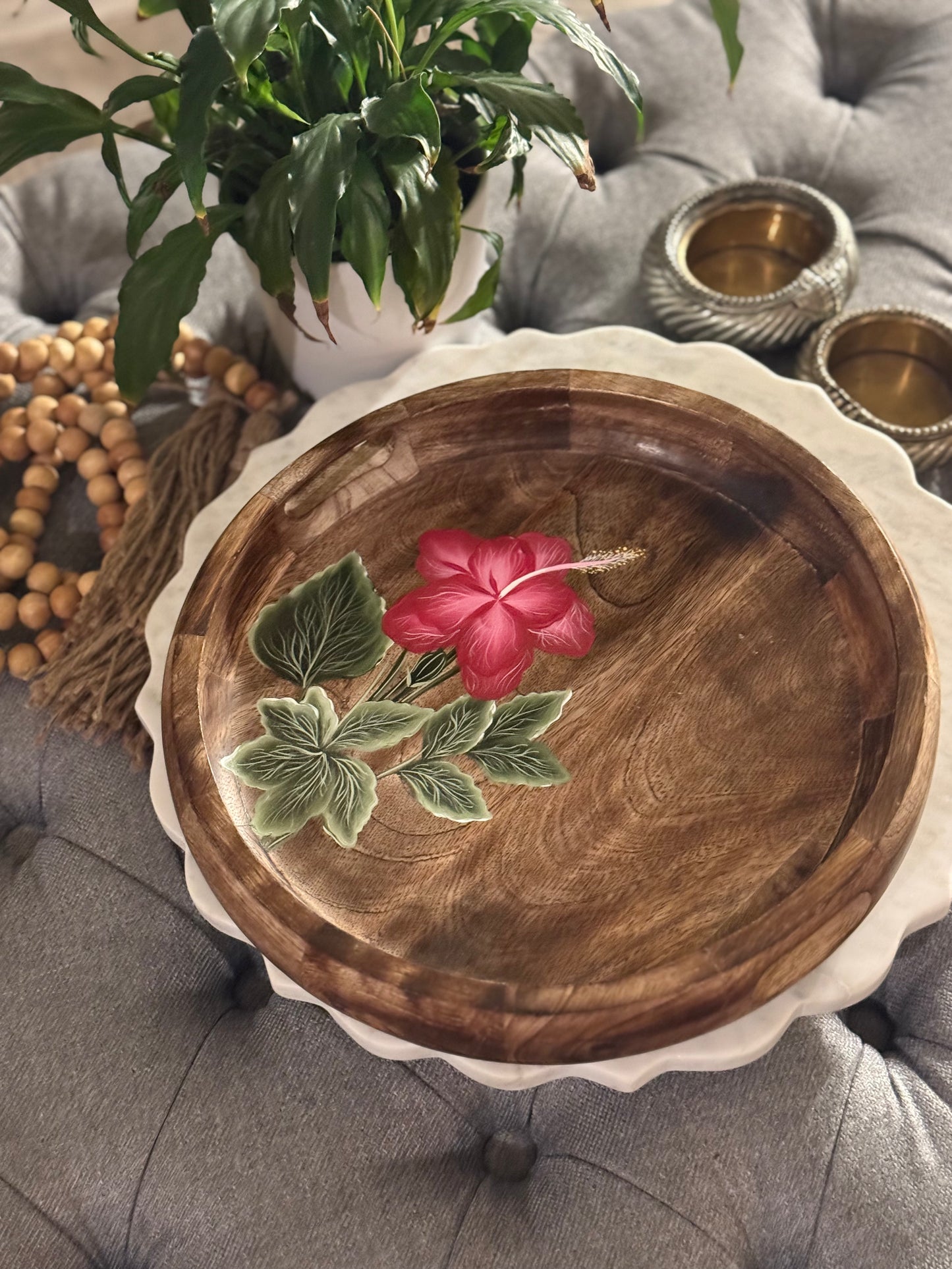 Wooden tray